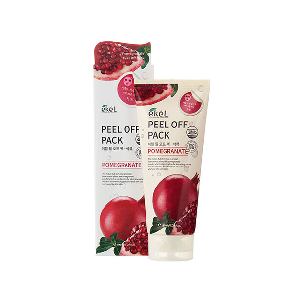 EKEL Peel off pack Pomegranate Маска-пленка с экстрактом граната 180мл