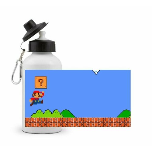 фото Спортивная бутылка марио/ mario №2 goodbrelok