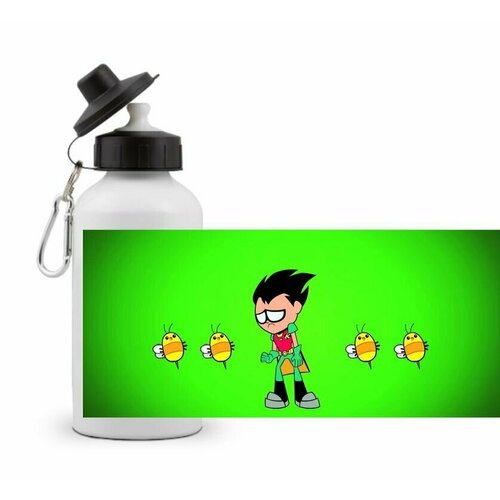 фото Спортивная бутылка юные титаны вперёд, teen titans go №23 goodbrelok