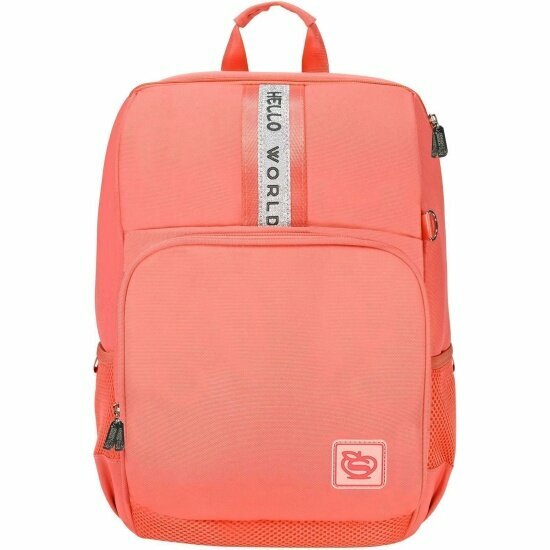 Рюкзак Schoolformat антигравитация PINK ONE 14 л коралловый 37х26х15 см мягкий каркас 1 отделение