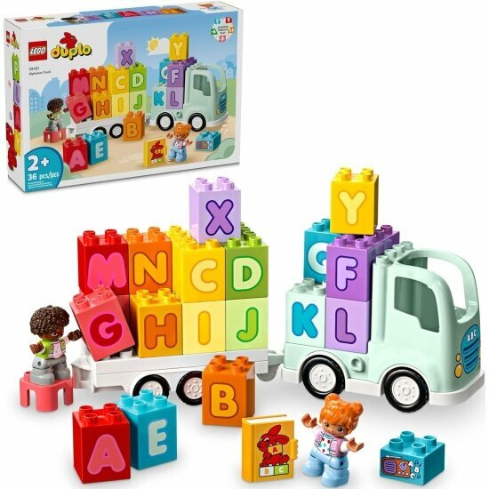 Конструктор Lego ® DUPLO® 10421 Грузовик с алфавитом