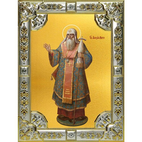 Икона Алексий митрополит Московский и всея Руси