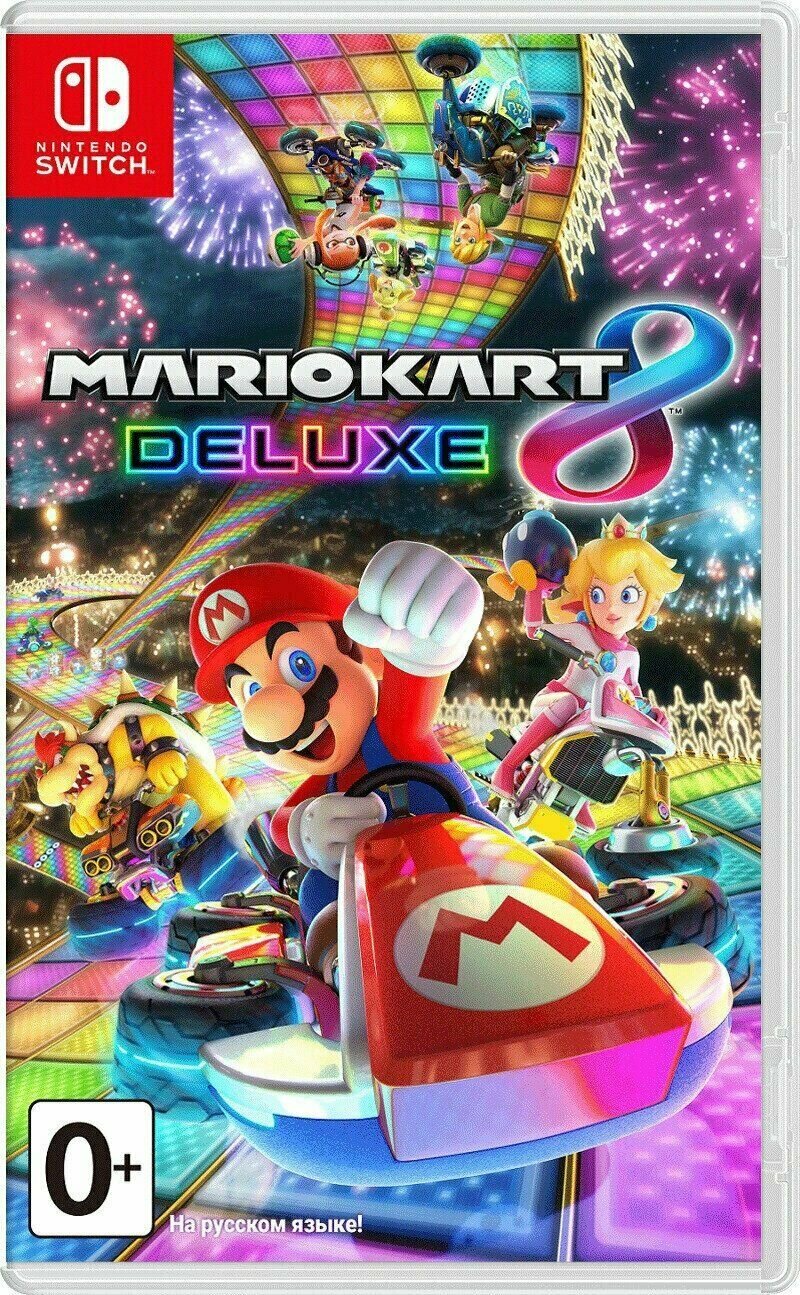Игра Mario Kart 8 Deluxe (Nintendo Switch русская версия)