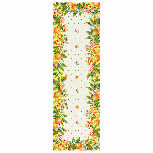 Дорожка настольная (льняная) Павловопосадские платки 2053 