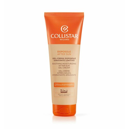 Collistar - Eco-Compatible After Sun Soothing Moisturising Gel-Cream Гель-крем после загара успокаивающий, увлажняющий 250 мл 100% экологически чистая успокаивающий крем после загара для лица и тела sunfilm after sun hydra calming cream 200мл