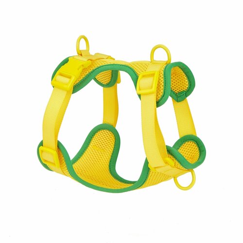Шлейка для кошек и собак мелких пород Yellow S
