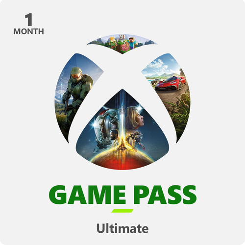 Подписка для Xbox OneSeries XS Xbox Game Pass Ultimate на 1 месяц цифровой ключ Индия 1249₽