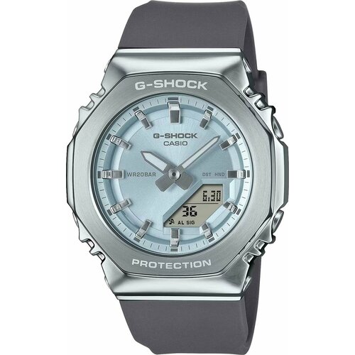 фото Наручные часы casio g-shock, голубой,