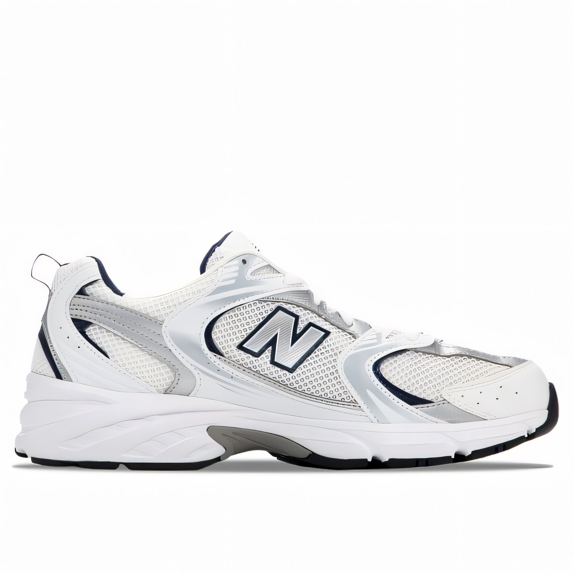 Кроссовки New Balance 530, полнота D, размер 46.5 EU | 12 US, белый, — фото 1