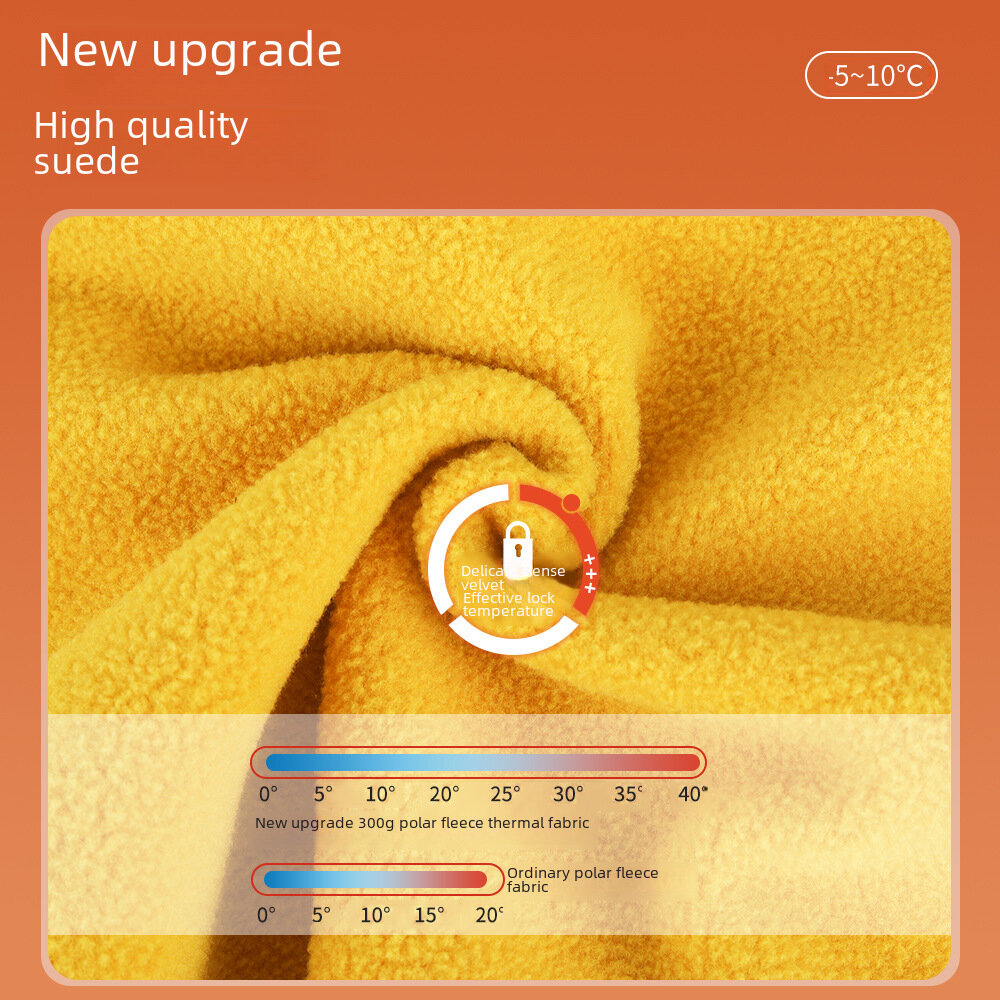 Маска Ruidong 310-DT-04, флисовая, ветрозащитная, осенне-зимняя, яблочно-зеленая — фото 1