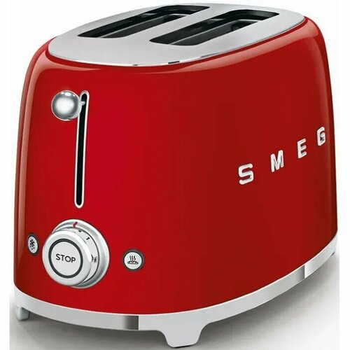 Тостер для хлеба Smeg TSF01 стиль 50-х годов мощность 950Вт цвет голубой 17594₽