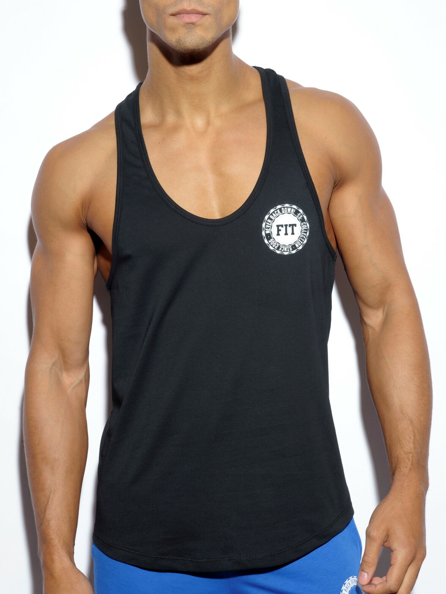 Майка ES Collection Basic Fitness Tank Top, размер XL, black