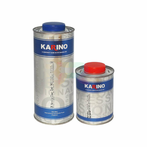 Акриловый прозрачный автомобильный лак Karino Hafman 941 2K Acrylic Clear Coat 1 л. с отвердителем H241 0,5 л.