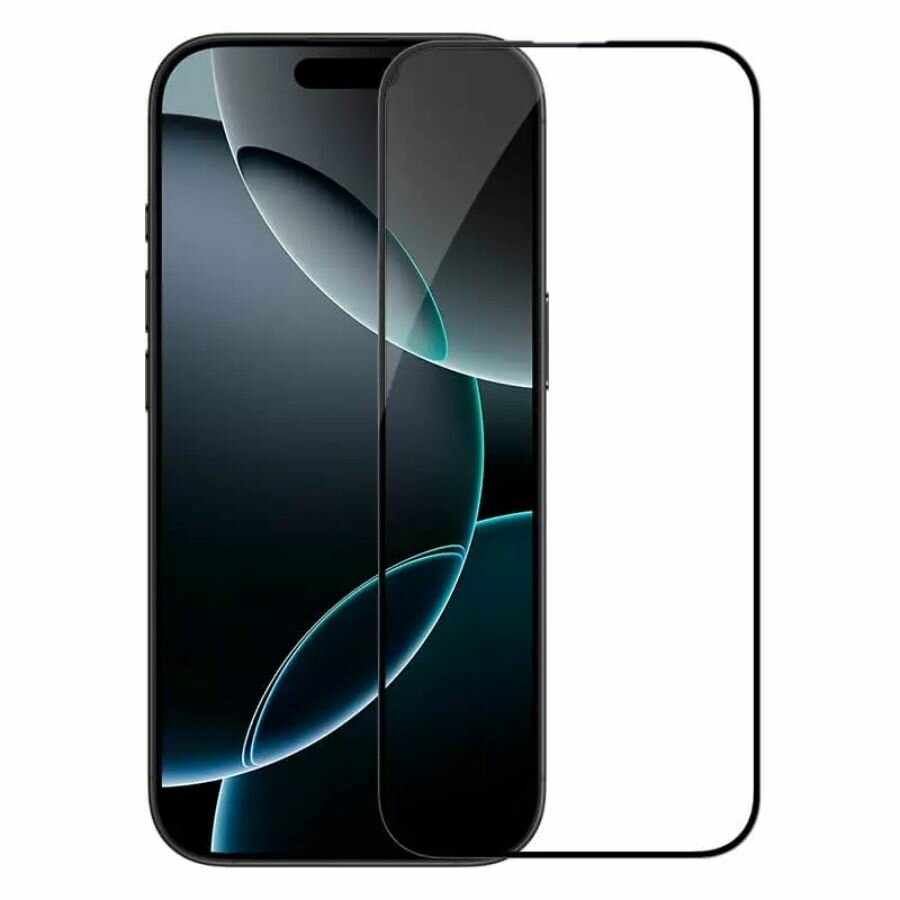 Защитное стекло Nillkin 3D CP+ MAX для iPhone 16 Pro черный