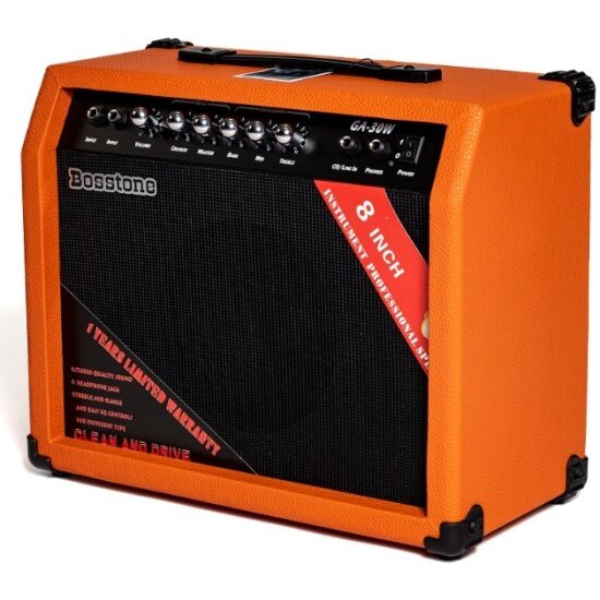 Комбоусилитель Bosstone GA-30W, Orange — фото 1