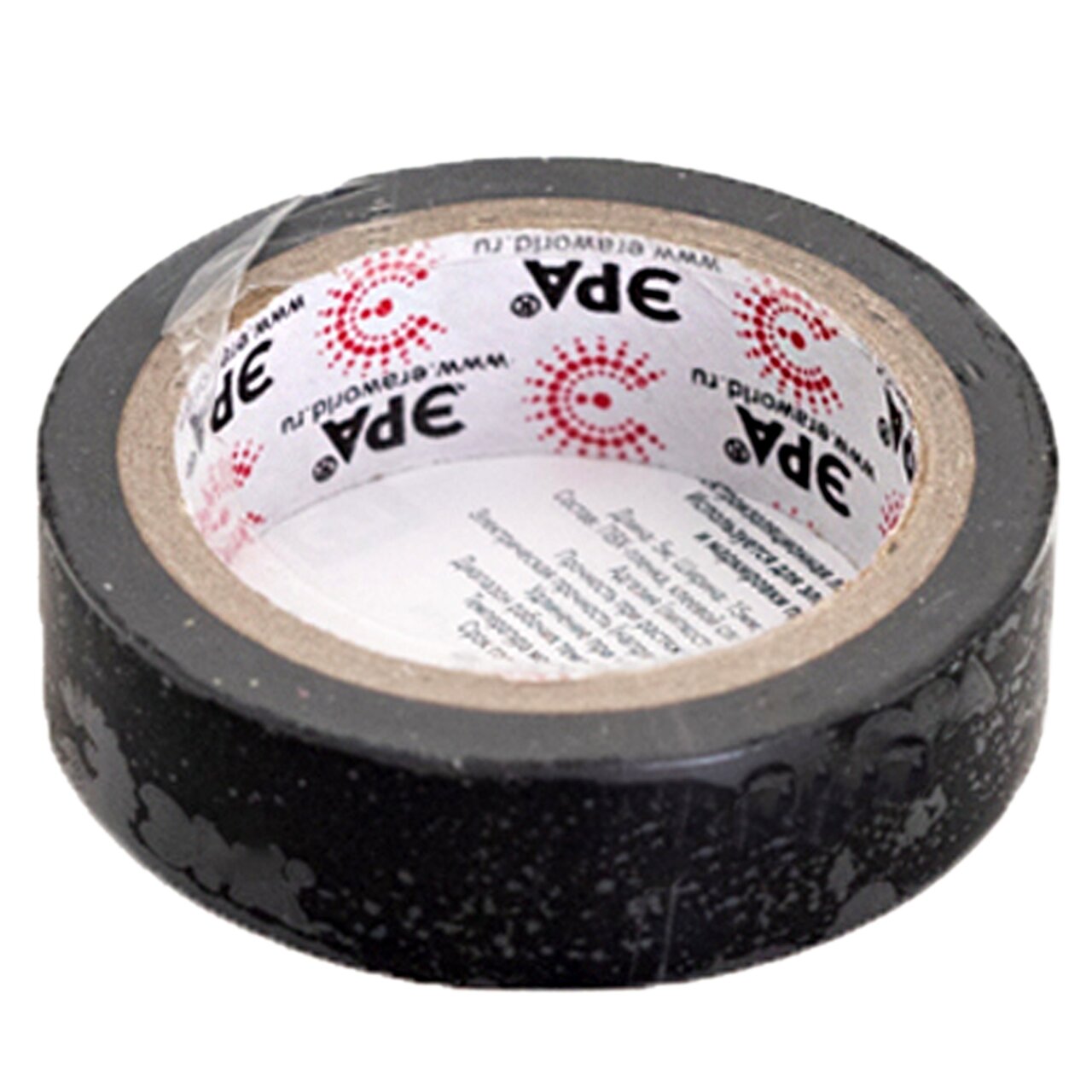 ЭРА ПВХ изолента черная 15 мм × 5 м усиленная кабельная изоляция для электромонтажа