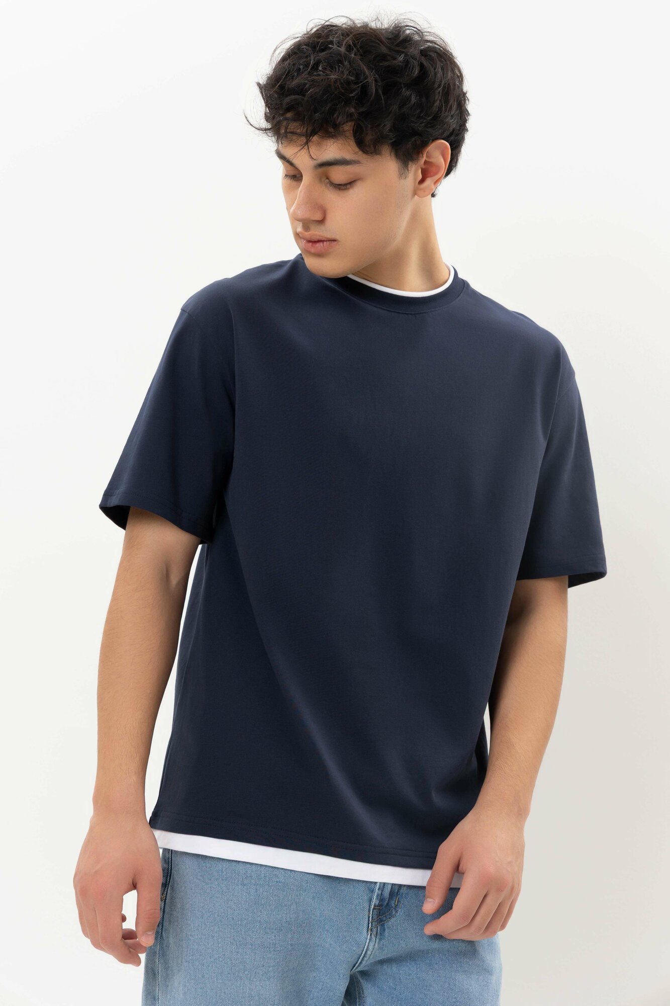 TERRA PRO Футболка короткий рукав (Color: Navy, Size: L) SS25CR2-25-21700