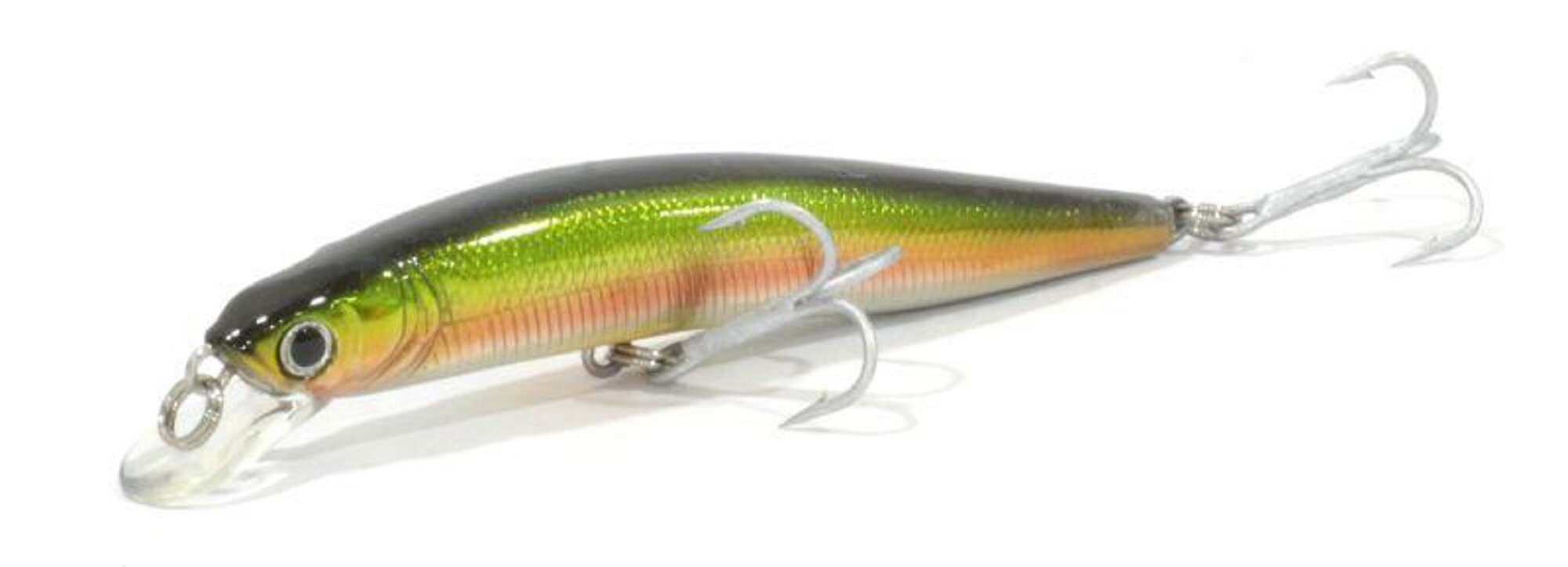 Воблер Trout Pro "Slim Minnow", плавающий, поверхностный, 70 мм, зеленый