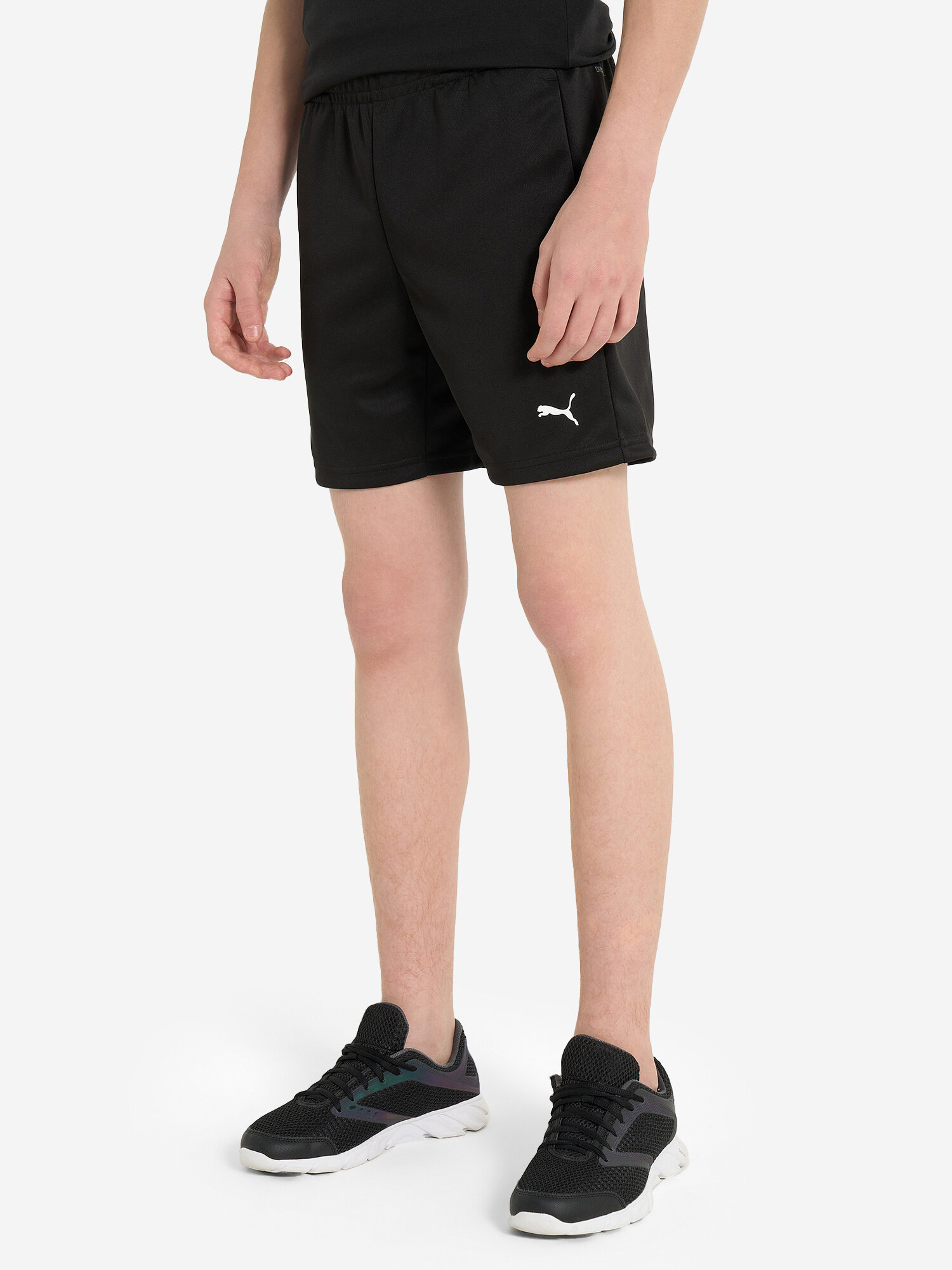 Шорты PUMA, размер 164, черный — фото 1