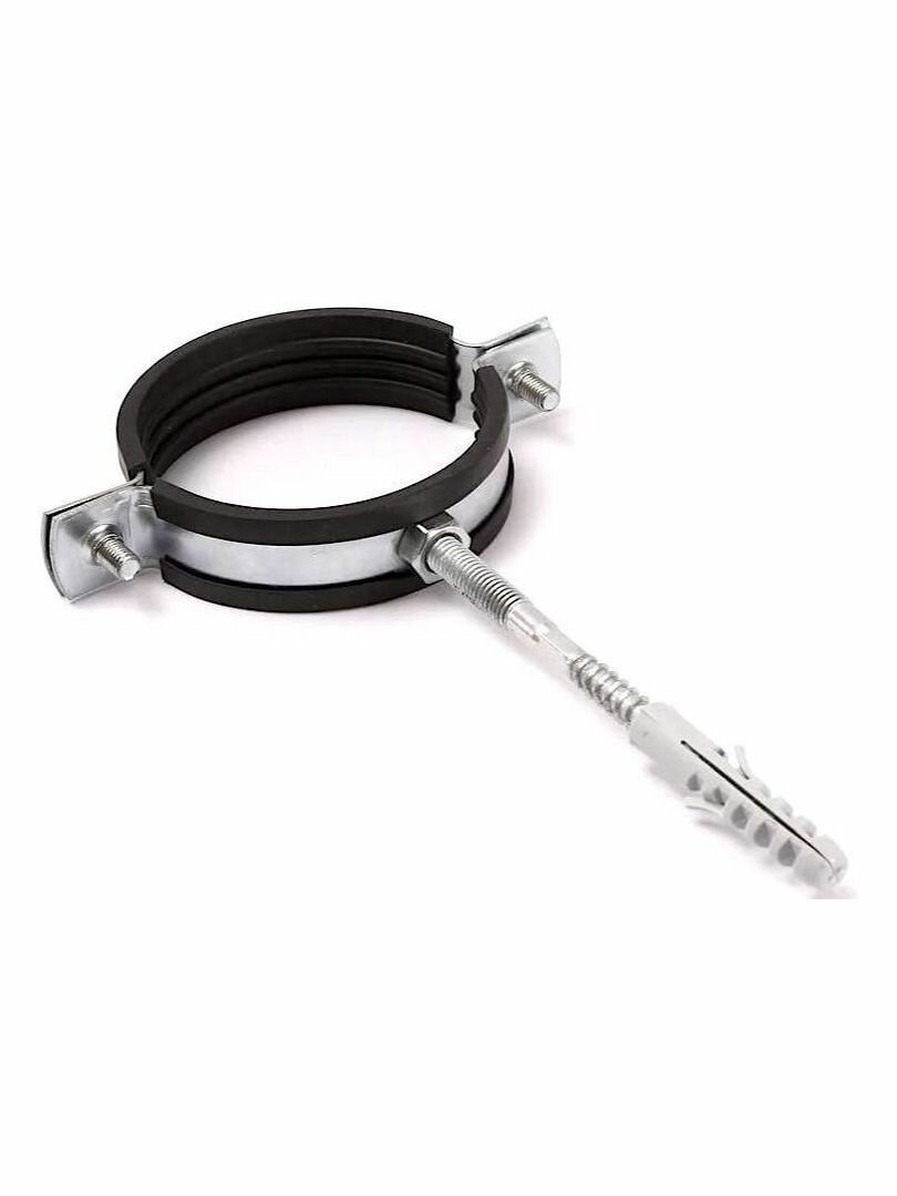 Трубный держатель закрытый д.63 металлический / Элемент трубной системы