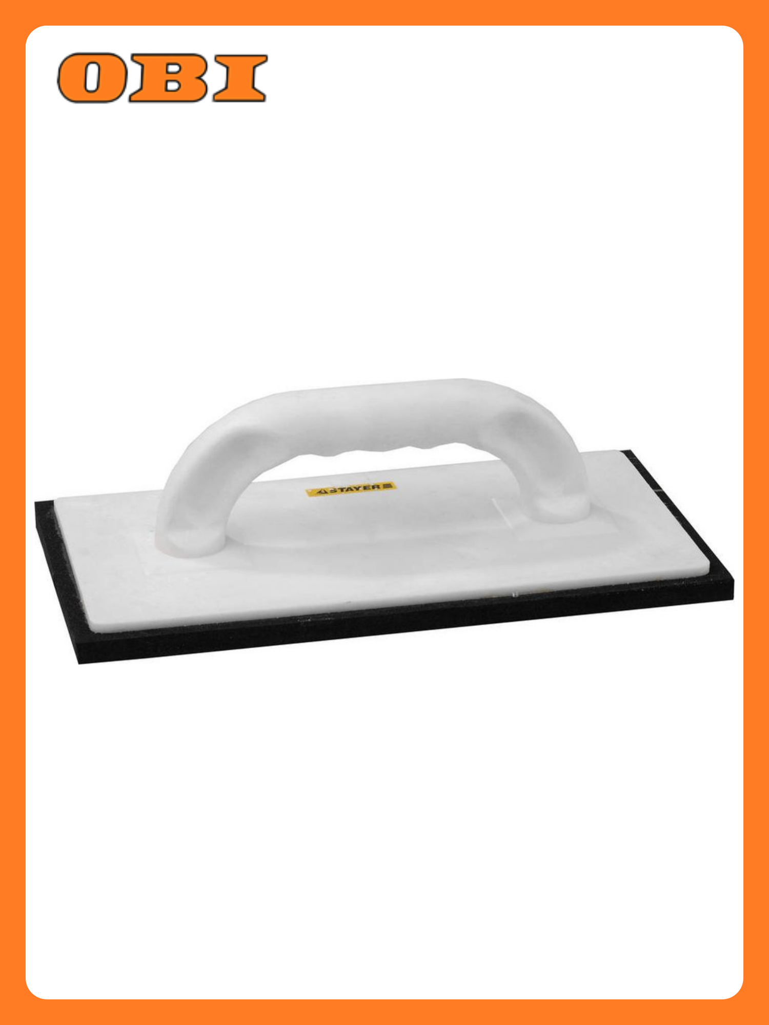 Гладилка тёрочная STAYER резиновая 130х270 мм