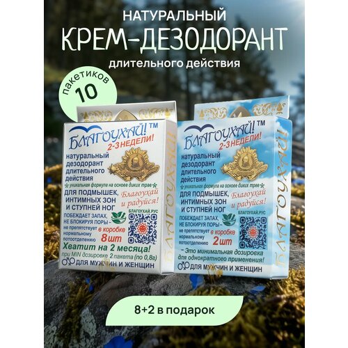фото Набор дезодорантов благоухай для подмышек, ног и интимных зон великоросс