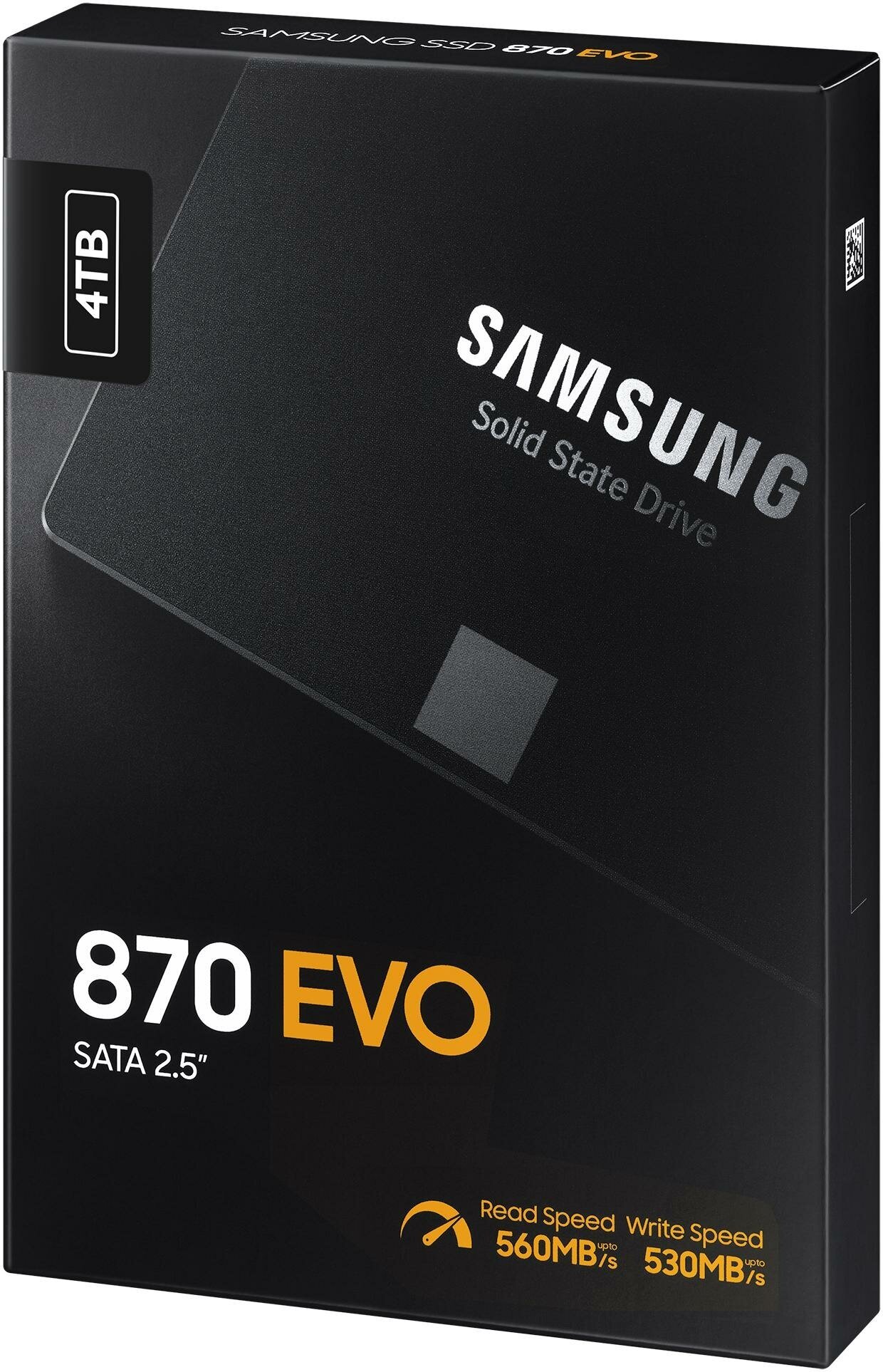 Накопитель SSD 2.5'' Samsung 870 EVO 4TB SATA 6Gb/s V-NAND 3bit MLC 560/530MB/s IOPS 98K/88K MTBF 1.5M - фото №20