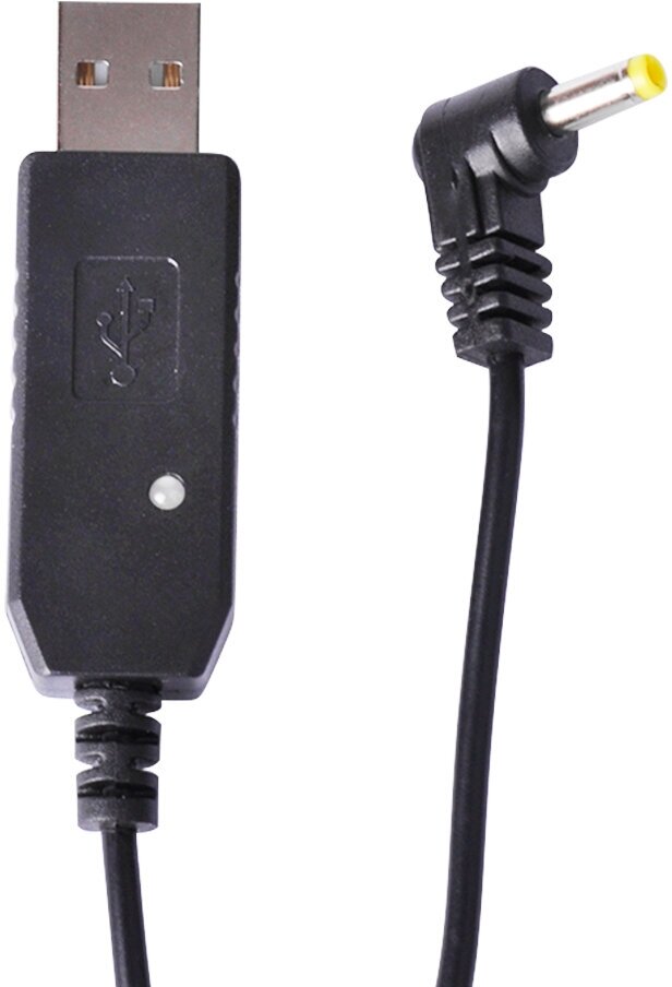 USB кабель - зарядное устройство для раций Baofeng и Kenwood с индикатором