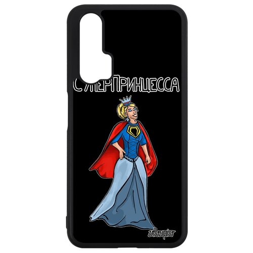 фото Чехол на смартфон nova 5t, "суперпринцесса" супергерой комикс utaupia