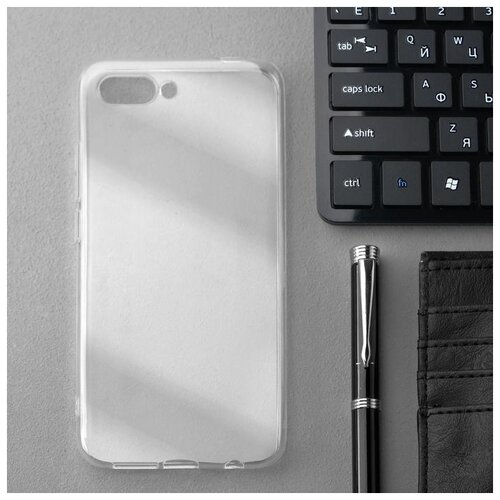 фото Чехол innovation, для huawei honor 10, силиконовый, прозрачный 5188308