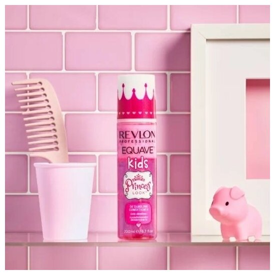 Revlon Kids Princess Conditioner Ревлон Кондиционер двухфазный облегчающий расчесывание с блёстками 200 мл - — фото 1