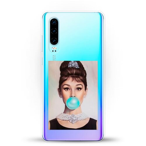 фото Силиконовый чехол одри на huawei p30 andy & paul