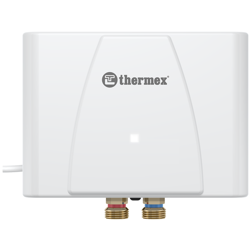 Проточный электрический водонагреватель Thermex Balance 4500, белый thermex balance 4500