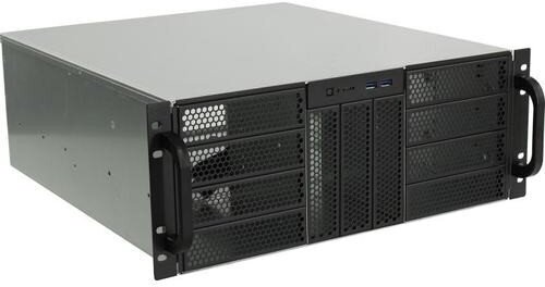 Procase RE411-D11H0-E-55 Корпус 4U server case11x5.25+0HDD черный без блока питания глубина 550мм MB EATX 12"x13"