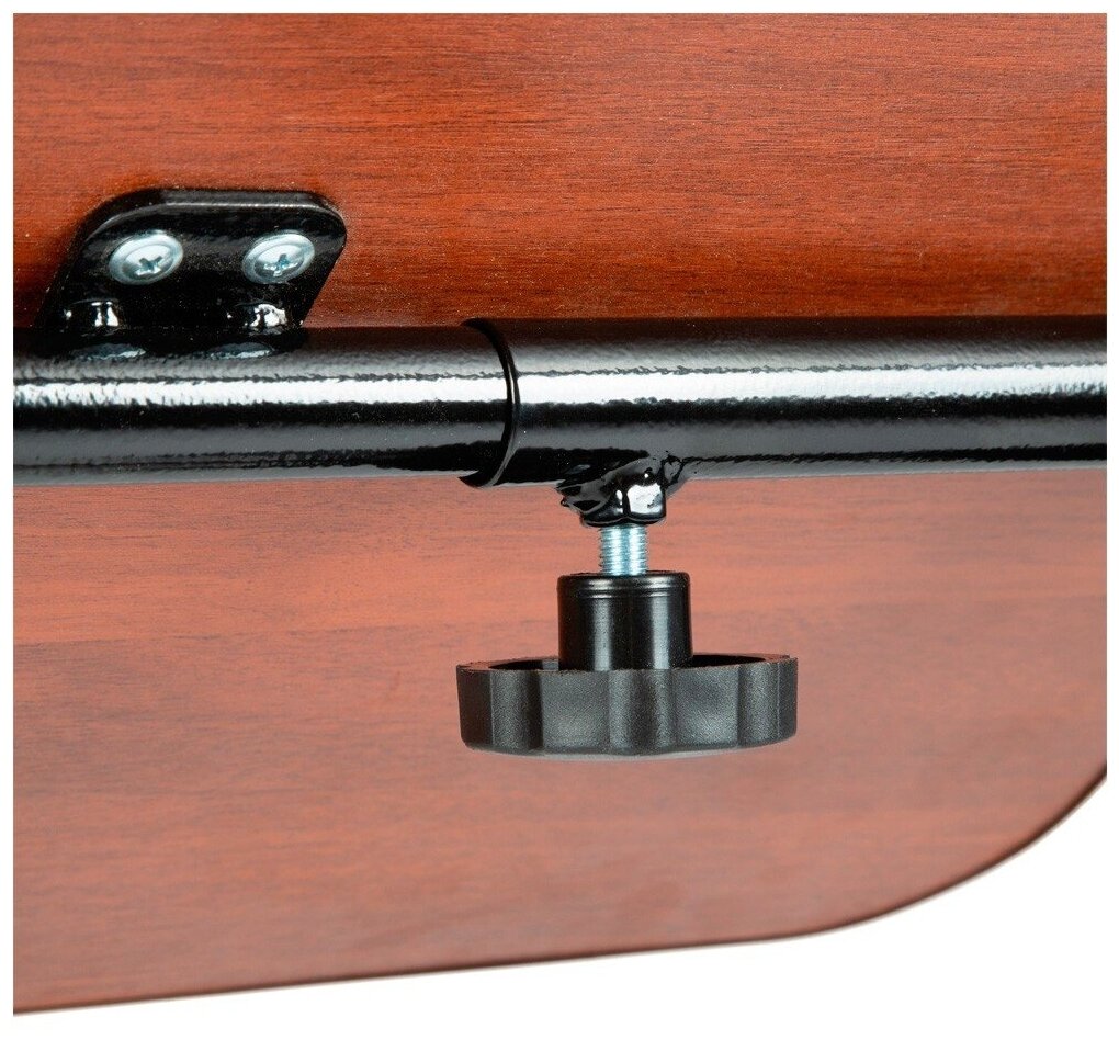 Прикроватный столик двухуровневый Ortonica СП 1250 коричневый - фотография № 5
