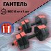 Гантель-штанга разборная Atemi ADS02A 10 кг черный/красный