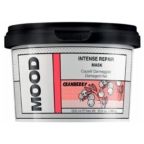 MOOD Маска для сухих повреждённых волос Intense Repair, 500 мл