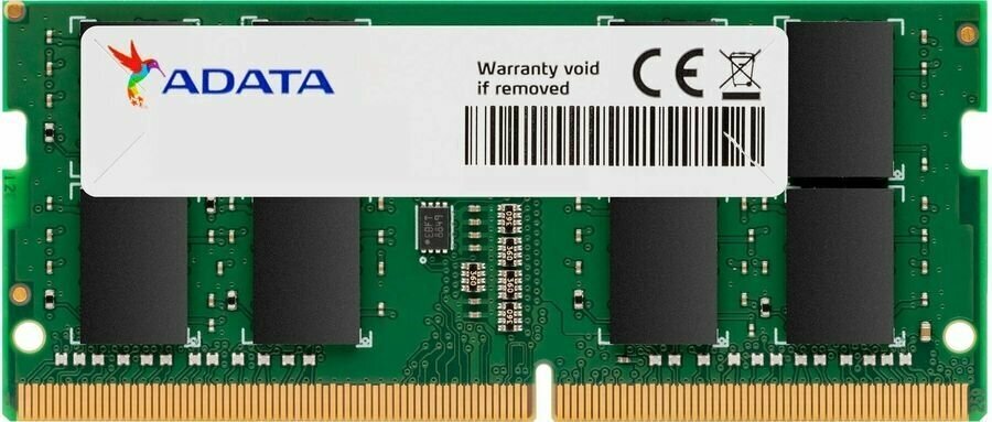 Модуль памяти A-Data Premier AD4S26664G19-RGN DDR4 - 4ГБ 2666, SO-DIMM, Ret