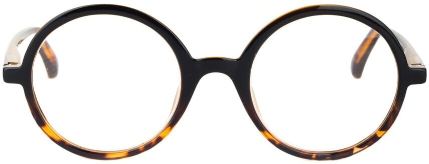 Готовые очки для зрения коричневые с диоптриями -3.00 футляр