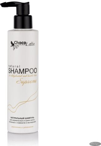 Шампунь ChocoLatte SUPREME бессульфатный для нормальных и сухих волос, 500 мл