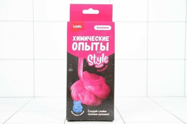 Химические опыты. Монстрики STYLE SLIME "Розовый"