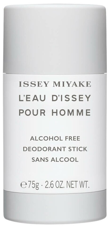 Issey Miyake Дезодорант стик LEau DIssey Pour Homme, 75 г