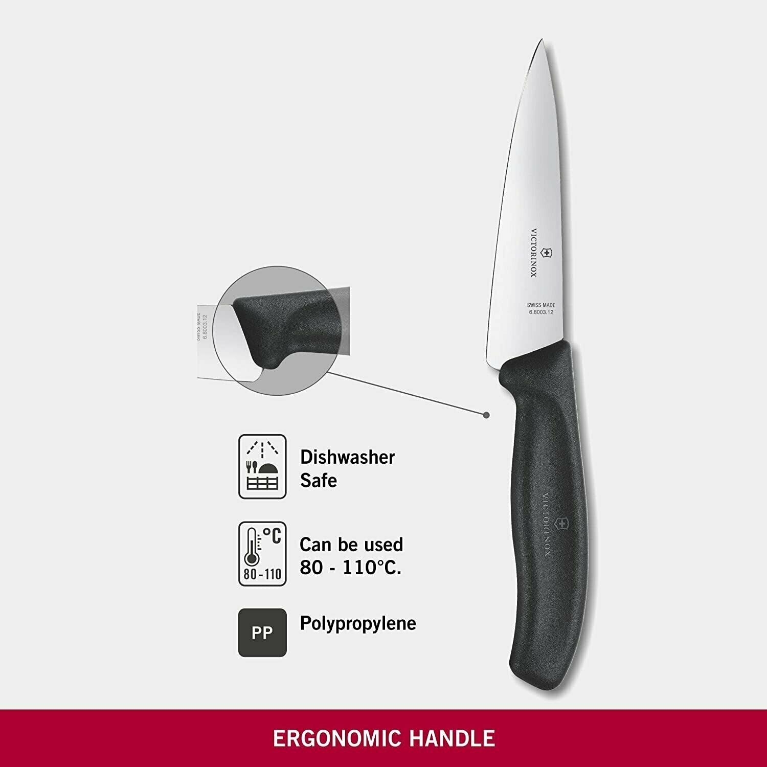 Нож разделочный Victorinox 6.8003.12B - фото №6