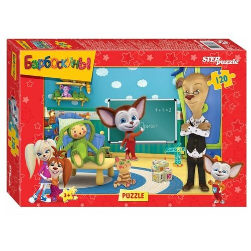 Пазлы, Барбоскины, 120 элементов, 1 упаковка