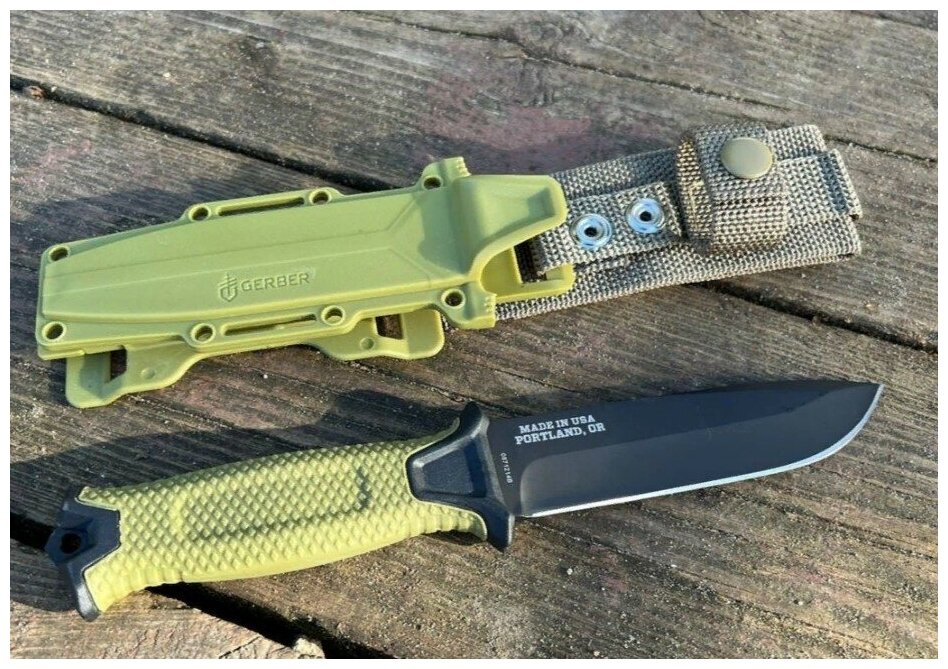 Нож тактический Gerber Strongarm зеленый