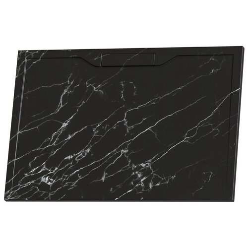 душевой поддон rgw stone tray 90x90 ste 099mb черный Душевой поддон RGW STE MB (800х1000х35) прямоугольный, иск. камень, черный мрамор 52342810-14