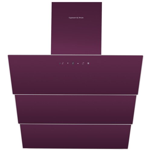 Вытяжка Zigmund Shtain K 21961 V наклонная серия Styleфиолет 60см900м3ч 5скор ДУ таймерТурция 2655000₽