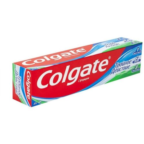 Зубная паста Тройное действие, Colgate, 50 мл зубная паста colgate тройное действие 50 мл