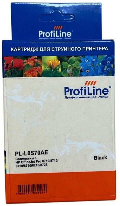 Картридж 953XL для HP OfficeJet 8210, 7740, 7720, 8730, 7730, 8710 L0S70AE ProfiLine черный