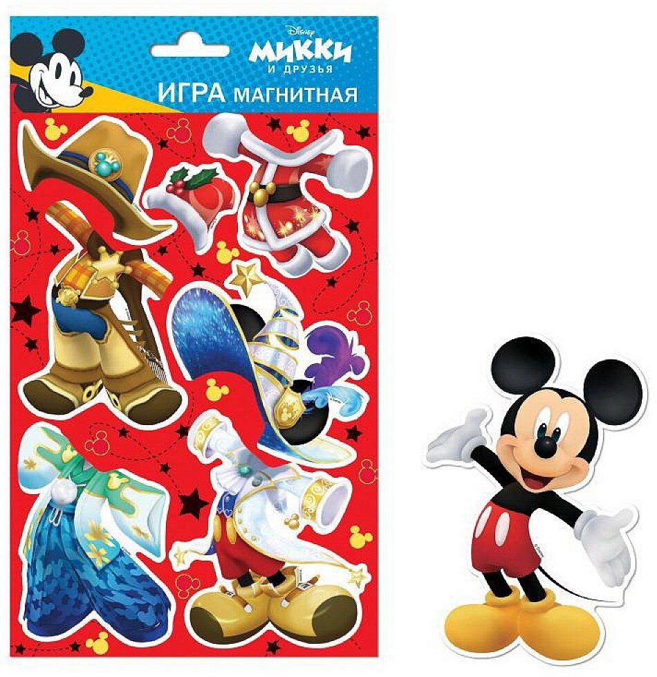 Магнитная игра "Микки Маус" с маркировкой Disney (дизайн №2)